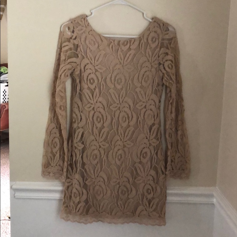 Lace cocktail dress